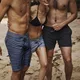 Męskie spodenki shorty Jobe Boardshorts 7020 - Niebieski