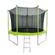 Trampolina ogrodowa z pełnym wyposażeniem inSPORTline Irbiso 366 cm
