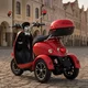 Trójkołowy skuter elektryczny inSPORTline Tarra ∙ dwumiejscowy ∙ 800 W ∙ zasięg do 45 km ∙ nośność 200 kg ∙ bieg wsteczny