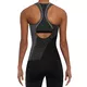 Damski top sportowy BAS BLACK Escape-Top 50 - Szaro-czarny