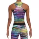 Damski top sportowy BAS BLACK Tropical-Top 30 - Kolorowy