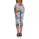 Damskie sportowe legginsy BAS BLACK Tessera 90 - Wielokolorowy