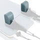 Zapasowe podpórki pod ramiona do reformera Pilates inSPORTline Oquiler ∙ 2 szt. ∙ metal ∙ pianka PU ∙ mikrofibra - Różowy