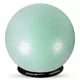 Piłka gimnastyczna inSPORTline Stretch Ball 65 cm ∙ z podstawą BallBase ∙ wypustki masujące ∙ nośność 200 kg ∙ piktogramy ćwiczeń - mus mokka - Miętowy