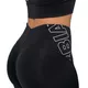 Legginsy damskie z wysokim stanem Nebbia FIT Activewear 443 - Czarny