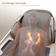 Fotel masujący inSPORTline Balsadena ∙ masaż 4D, powietrzny ∙ ogrzewanie ∙ Bluetooth ∙ Zero Gravity ∙ Zero Space - Czarny