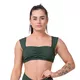 Top, biustonosz, góra stroju kąpielowego Nebbia Miami Retro Top 553 - Ciemny zielony - Ciemny zielony