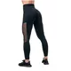 Damskie legginsy z wysokim stanem Nebbia Mesh 573 - Czarny