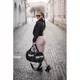 Damskie legginsy z wysokim stanem Nebbia Lifting Effect Bubble Butt 587 - Kremowy
