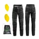 Męskie jeansy motocyklowe W-TEC Biterillo Evo ∙ ochraniacze ∙ wzmocnienia aramidowe ∙ wentylacja na udach ∙ elastyczny denim