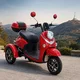 Trójkołowy skuter elektryczny inSPORTline Tarra ∙ dwumiejscowy ∙ 800 W ∙ zasięg do 45 km ∙ nośność 200 kg ∙ bieg wsteczny