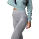 Damskie leginsy Boco Wear Sparkle Grey Melange Shape Push Up - Szary