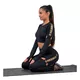 Damski top sportowy Nebbia Honey Bunny 821 - Czarny