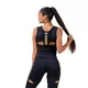 Damski top sportowy Nebbia Honey Bunny 822 - Czarny