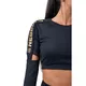 Damski top sportowy Nebbia Honey Bunny 821 - Czarny