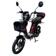 Skuter elektryczny W-TEC E-Greta II 12Ah 18" ∙ silnik 350 W ∙ zasięg do 50 km ∙ nośność 120 kg ∙ akumulator 15 Ah - Czarny - Czerwony