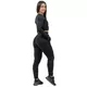 Damskie luźne spodnie dresowe Nebbia INTENSE Signature 846 - Black/Gold