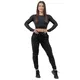 Damskie luźne spodnie dresowe Nebbia INTENSE Signature 846 - Black/Gold
