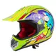 Młodzieżowy kask motocyklowy W-TEC V310 enduro - Czarny LRB - Kropka Duch