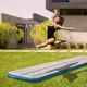 Ścieżka akrobatyczna do ćwiczeń Airtrack inSPORTline Airstunt 500x100x10 cm ciemnoniebieska