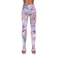 Damskie sportowe legginsy BAS BLACK Caty 90 - Wielokolorowy