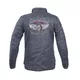 Woskowana koszula motocyklowa W-TEC Black Heart Ramon - Niebieski