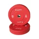 Gumowane obciążenie olimpijskie inSPORTline Bumper Plate Go ∙ 25 kg ∙ 50 mm ∙ powłoka amortyzująca ∙ rdzeń stalowy ∙ wytrzymałe