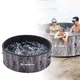 Jacuzzi ogrodowe z hydromasażem basen inSPORTline Novaqis 180x180x65 cm