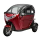 Elektryczny skuter W-TEC Tukago ∙ zabudowany ∙ trójkołowy ∙ prędkość 25 km/h ∙ zasięg 50 km ∙ nośność 240 kg ∙ kamera cofania - Czerwony