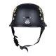 Kask motocyklowy otwarty W-TEC Feldberg ∙ vintage ∙ lekki 880 g ∙ skorupa ABS ∙ DOT ∙ matowy - Czarny