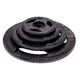 Żeliwne talerze olimpijskie inSPORTline Hamerton Black 50 mm 1,25-25 kg ∙ wytrzymałe uchwyty ∙ do sztangi olimpijskiej