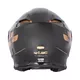 Kask motocyklowy szczękowy z blendą W-TEC Venero - Glossy Black-Gold