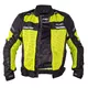 Męska kurtka motocyklowa letnia W-TEC Saigair - Fluo Yellow-Black