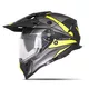 Kask motocyklowy 3w1 W-TEC Valso Graphic - biało-czerwono-niebieski