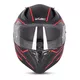 Kask integralny motocyklowy zamknięty z blendą W-TEC Vesco - Błyszczący czarno-niebieski
