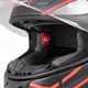 Kask integralny motocyklowy zamknięty z blendą W-TEC Vesco - Błyszczący czarno-niebieski