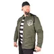 Męska kurtka motocyklowa z aramidem W-TEC Black Heart Hat Skull Jacket - Hat Skull