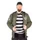 Męska kurtka motocyklowa z aramidem W-TEC Black Heart Hat Skull Jacket - Hat Skull