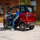 Czterokołowiec elektryczny W-TEC Tuligo II ∙ 2000W ∙ zasięg do 80 km ∙ prędkość 45 km/h ∙ nośność 150 kg ∙ 2 miejsca - Czerwony