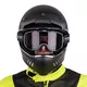 Gogle motocyklowe w stylu retro vintage W-TEC Chesster - Czarny
