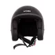 Kask motocyklowy na chopper W-TEC Badachos i gogle Atavist