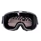 Gogle motocyklowe w stylu retro vintage W-TEC Chesster - Czarny