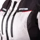 Damska turystyczna kurtka motocyklowa W-TEC Maise - Czarno-szaro-czerwony