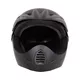 Kask downhill na rower motor enduro zjazdowy W-TEC Campanero Matt Black
