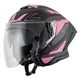 Kask motocyklowy W-TEC Voltik Shockrose ∙ blenda przeciwsłoneczna ∙ system wentylacji ∙ wyjmowana wyściółka - Różowy - Różowy