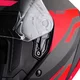 Kask motocyklowy W-TEC Voltik Graphic ∙ blenda przeciwsłoneczna ∙ wentylacja ∙ wyjmowana wyściółka ∙ homologacja ECE 22.06 - Czerwony