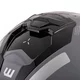 Kask motocyklowy szczękowy W-TEC Zoroz P/J ∙ wizjer pinlock ∙ osłona przeciwsłoneczna ∙ wentylacja - Metaliczny szary