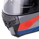 Kask motocyklowy szczękowy W-TEC Zoroz P/J ∙ wizjer pinlock ∙ osłona przeciwsłoneczna ∙ wentylacja - Metaliczny szary