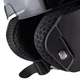 Kask motocyklowy szczękowy W-TEC Zoroz P/J ∙ wizjer pinlock ∙ osłona przeciwsłoneczna ∙ wentylacja - Metaliczny szary