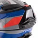 Kask motocyklowy szczękowy W-TEC Zoroz P/J ∙ wizjer pinlock ∙ osłona przeciwsłoneczna ∙ wentylacja - Metaliczny szary